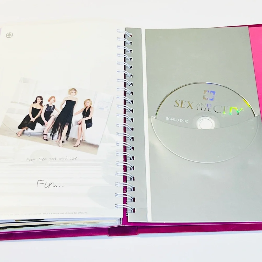 Sex and the City 2005 DVD The Complete Series - Bright Pink Box Set